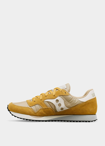 Горчичные всесезонные кроссовки Saucony DXN TRAINER