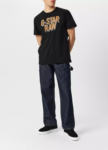 Черная футболка G-Star Raw