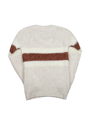 Молочный зимний джемпер джемпер Saban