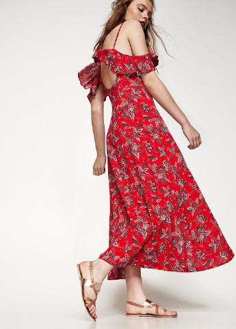 Червона кежуал сукня Springfield з квітковим принтом