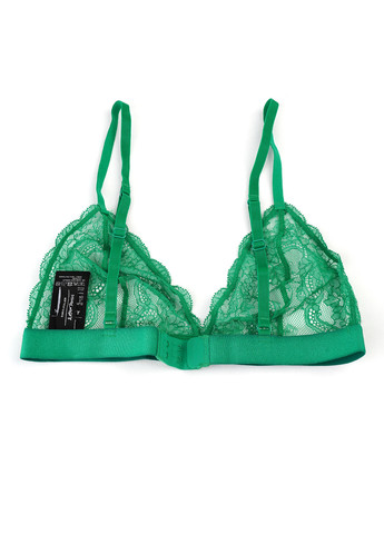 Зелений тріенджел бюстгальтер & Other Stories без кісточок поліамід