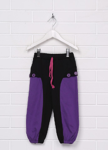 Фиолетовые кэжуал зимние прямые брюки Marry Rose