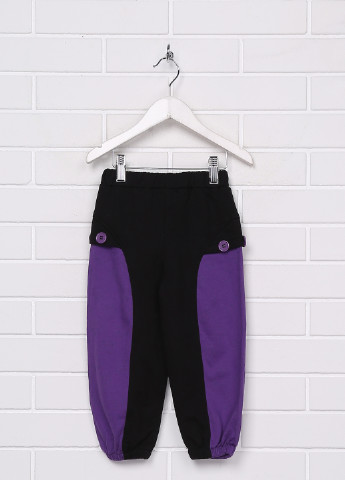 Фиолетовые кэжуал зимние прямые брюки Marry Rose