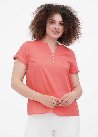 Терракотовая летняя блуза Collection L