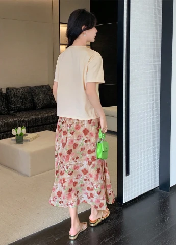 Костюм (футболка, спідниця) SHEIN (325400146)