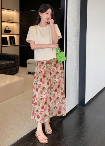 Костюм (футболка, спідниця) SHEIN (325400146)