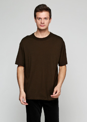 Хаки (оливковая) футболка H&M Studio
