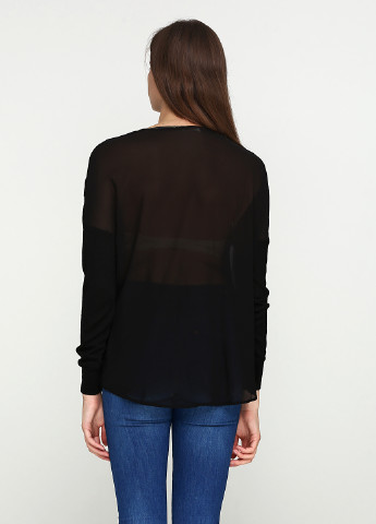 Черная демисезонная блуза Vero Moda