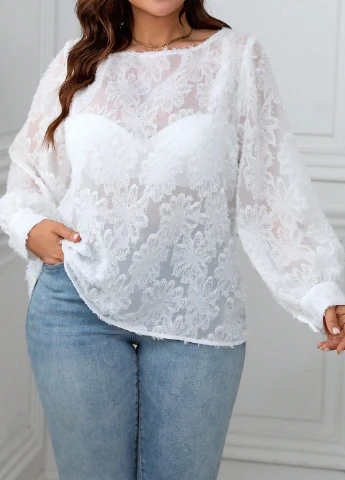 Белая блуза SHEIN