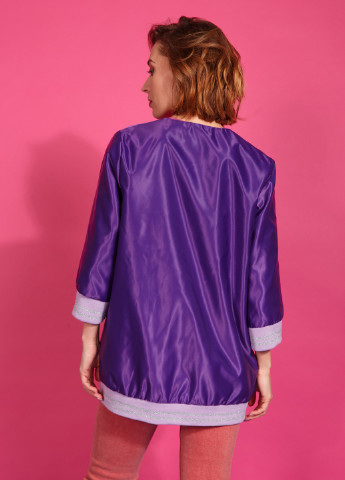 Фиолетовая демисезонная куртка Alberto Bini