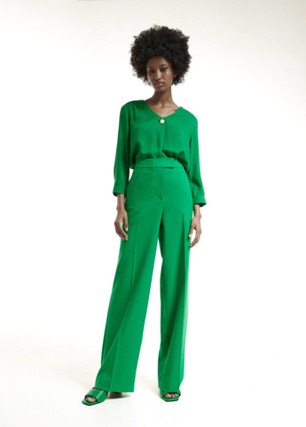 Зеленая демисезонная блуза Reserved