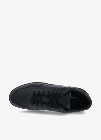 Черные демисезонные кроссовки Lacoste T-CLIP