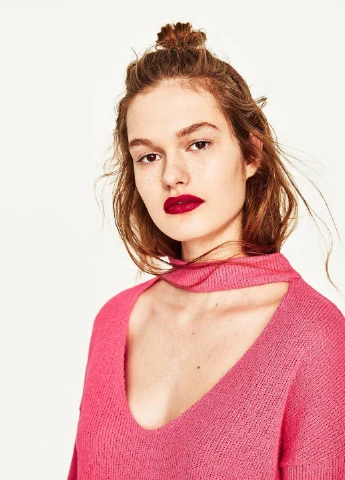 Кофта,рожевий, Zara (255192858)