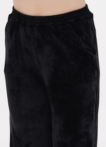 Черный демисезонный комплект (толстовка, брюки) Fleri