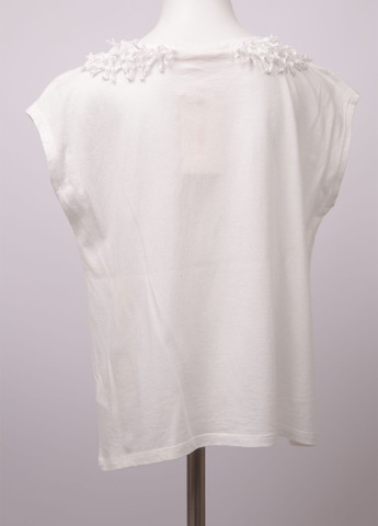Белая летняя футболка Billieblush