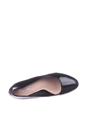 Туфлі Kayla Shoes туфлі-човники однотонні чорні кежуали