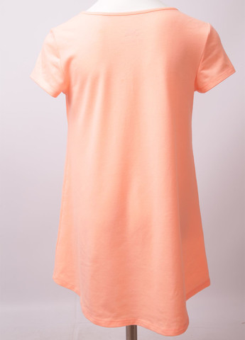 Оранжевая летняя футболка Justice