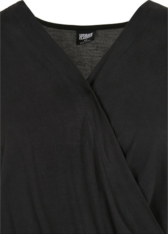 Комбинезон Urban Classics комбинезон-шорты однотонный чёрный кэжуал модал