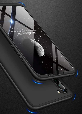 Пластикова накладка LikGus 360 градусів (opp) для Xiaomi Redmi Note 8 Чорний (is_00000035903_5) GKK (237829223)