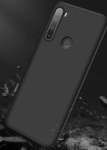 Пластикова накладка LikGus 360 градусів (opp) для Xiaomi Redmi Note 8 Чорний (is_00000035903_5) GKK (237829223)