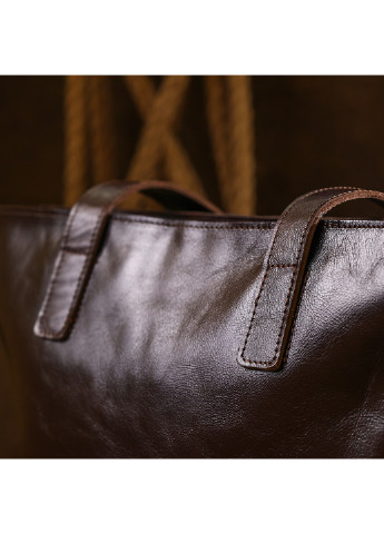 Жіноча шкіряна сумка-шоппер 37х33х8,5 см Shvigel (253490524)