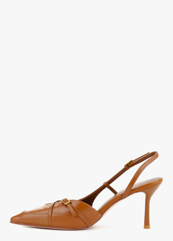 Le'BERDES Туфлі слінгбекі світло-коричневий з натуральна шкіра, україна — літо (370451914)