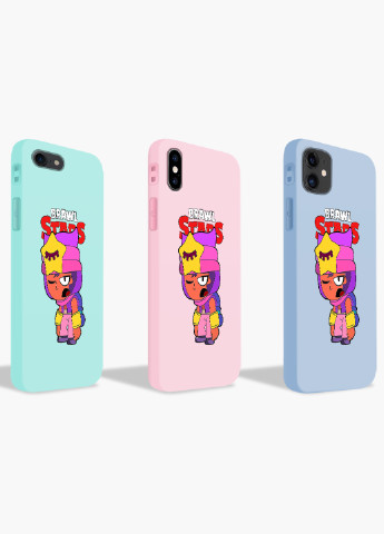 Чехол силиконовый Apple Iphone 8 plus Сэнди Бравл Старс (Sandy Brawl Stars) (6154-1018) MobiPrint (219288517)