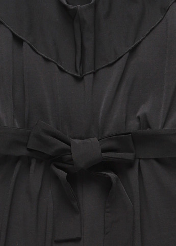 Комбінезон Tigha комбінезон-брюки однотонний чорний кежуал поліестер