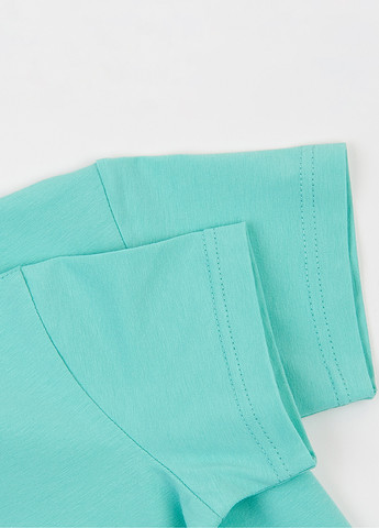 Зеленая летняя футболка Garnamama