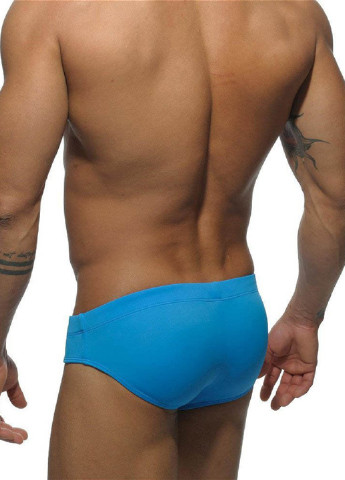 Мужские синие пляжные мужские плавки пуш -ап брифы Sport Line