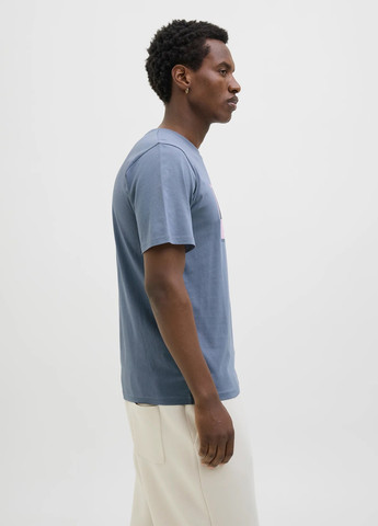 Светло-голубая футболка Jack & Jones