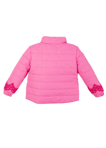 Розовая демисезонная куртка Fashion Kids