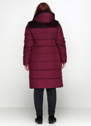 Бордовая зимняя куртка Aranda