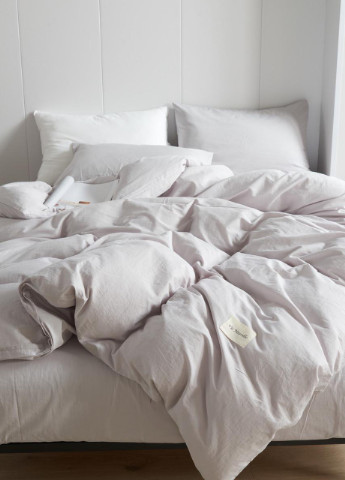 Постільна білизна сімейна варена бавовна 155х210 см (W5F) Vie Nouvelle Washed Cotton (253753781)