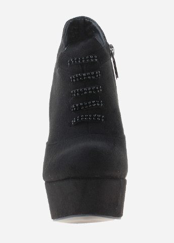 Осенние ботинки re804-01254-11 черный L&P из искусственной замши