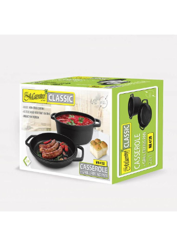 Кастрюля с сковорода гриль MR-4132 2 предмета Maestro (253627756)