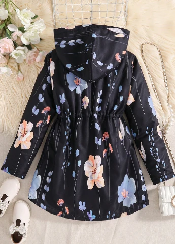 Чорна зимня куртка SHEIN
