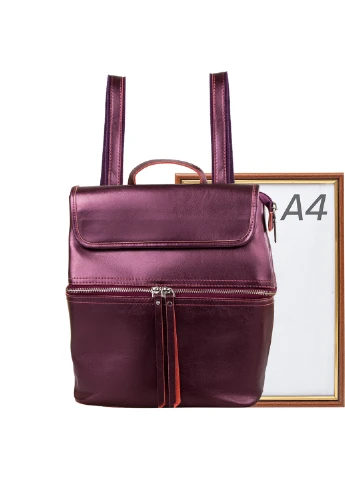 Женская кожаная сумка-рюкзак 25х33х,5 см Valiria Fashion (195547241)