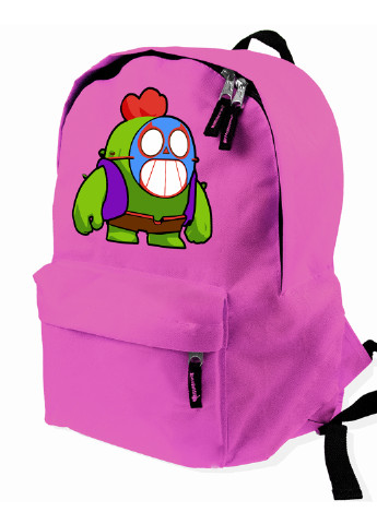 Детский рюкзак Спайк Бравл Старс значок Ель Прімо (Spike Brawl Stars with Pin El Primo) (9263-2600) MobiPrint (217075164)