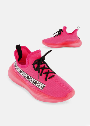 Рожеві осінні кросівки DKNY