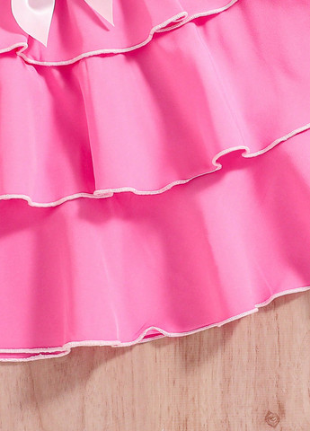 Розовый летний костюм (топ, юбка) SHEIN