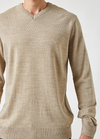 Песочный демисезонный пуловер пуловер KOTON