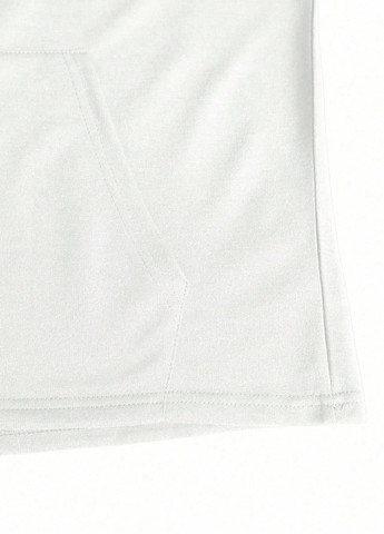 Темно-бежевий літній комплект (худі, шорти) SHEIN