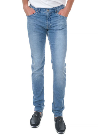 Голубые летние джинсы Gardeur