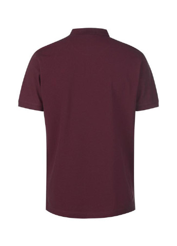 Бордовая футболка-поло для мужчин Pierre Cardin