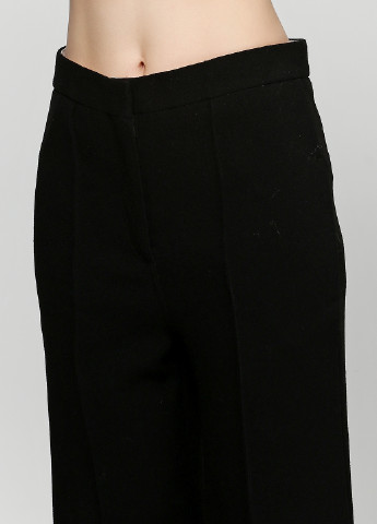 Черные кэжуал демисезонные клеш брюки H&M Studio