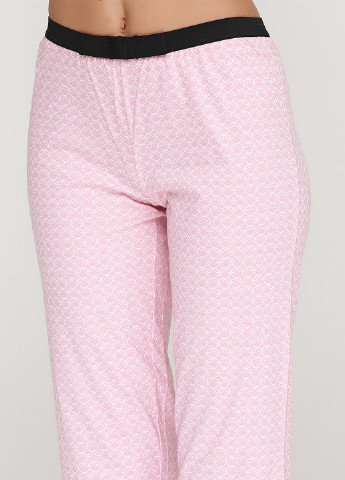 Розовые домашние демисезонные брюки BISBIGLI