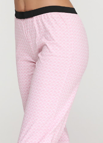 Розовые домашние демисезонные брюки BISBIGLI
