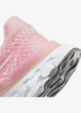 Кроссовки DD3024-600 Nike REACT INFINITY RUN FK 3 розовые демисезоны (317262823)