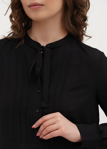 Чорна вечірня, кежуал сукня а-силует H&M однотонна